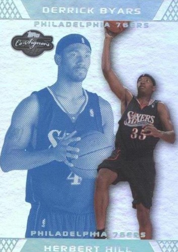 2007-08 Topps Co-Signers - Herbert Hill/Derrick Byars #73