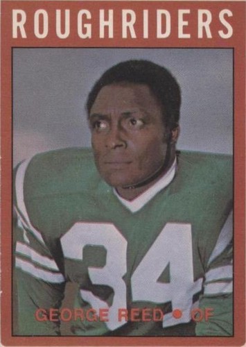 1972 O-Pee-Chee Canadian Football League George Reed #80