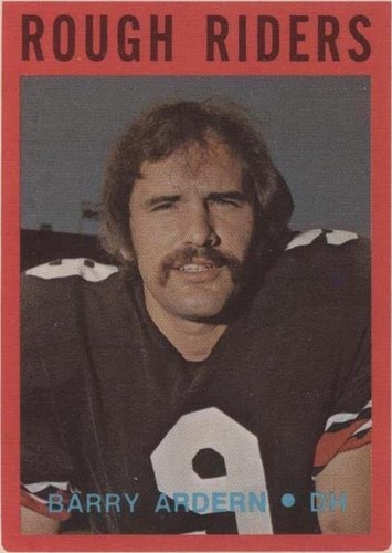 1972 O-Pee-Chee Canadian Football League Barry Ardern #74