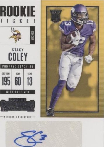 2017 Panini Contenders Stacy Coley #133