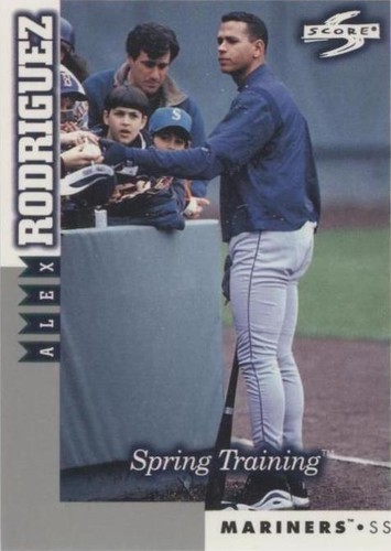 1998 Score Rookie Traded - Alex Rodriguez #RT255