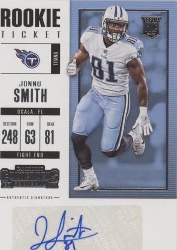 2017 Panini Contenders Jonnu Smith #160