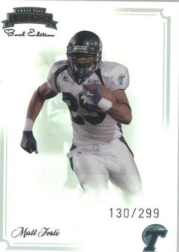 2008 Press Pass Legends Bowl Edition Matt Forte #10