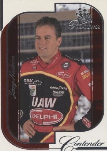 2002 Press Pass Premium - Jerry Nadeau #R21