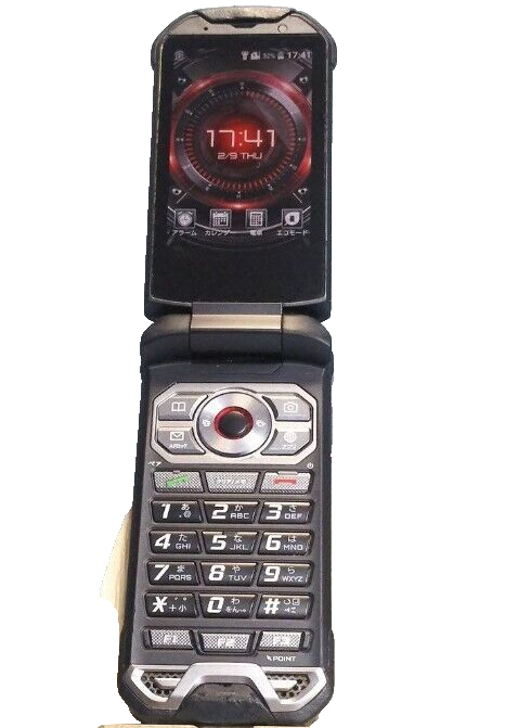 （美品）TORQUE X01 KYF33 Kyocera KYF33 TORQUE X01 au Black/Red Very Good | eBay