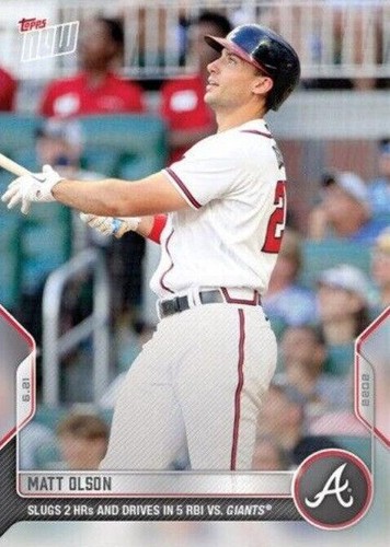 2022 Topps Now - Matt Olson #390