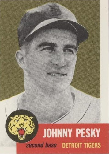 1991 Topps Archives The Ultimate 1953 Set - Johnny Pesky #315