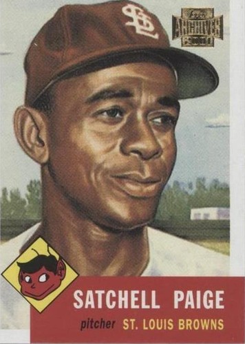 2001 Topps Archives - Satchel Paige #318