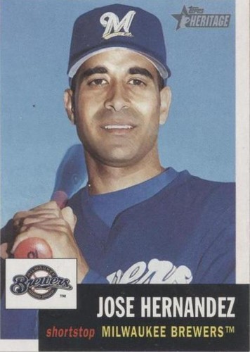 2002 Topps Heritage - Jose Hernandez #438