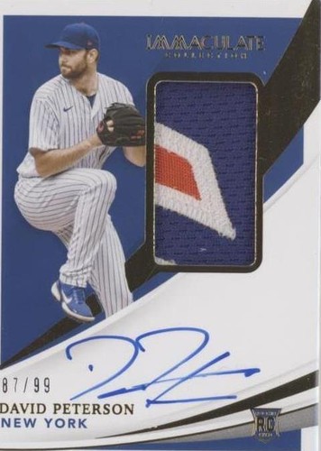 2021 Panini Immaculate Collection - David Peterson #132