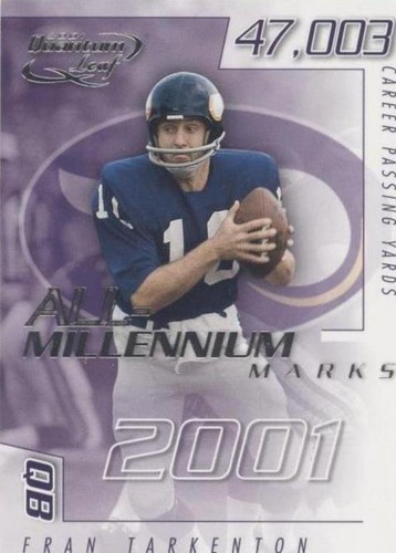 2001 Quantum Leaf Fran Tarkenton #A MAR - 24