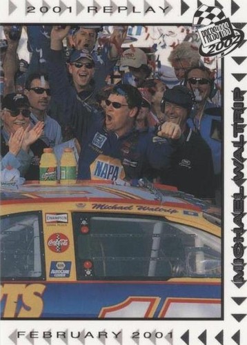 2002 Press Pass - Michael Waltrip #64