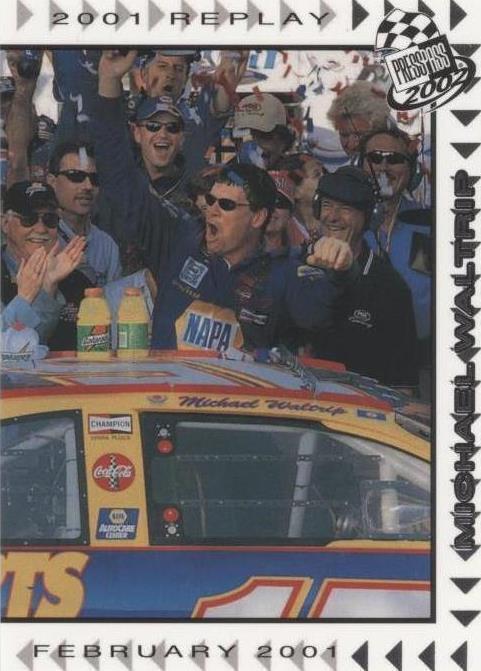 2002 Press Pass - Michael Waltrip #64