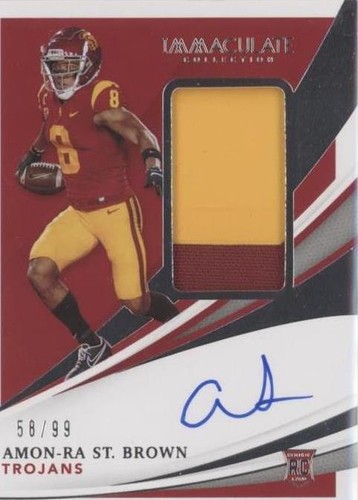 2021 Panini Immaculate Collection Collegiate Amon-Ra St. Brown #94