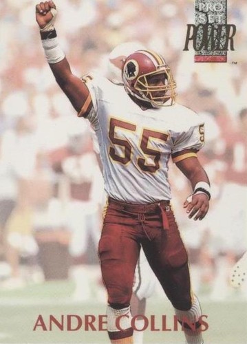 1992 Pro Set Power Andre Collins #155