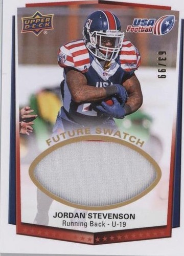 2015 Upper Deck USA Football Jordan Stevenson #3