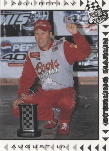ソアリン  プレス 1993 Press Pass Previews #32 Sterling Marlin's Car EX 5691