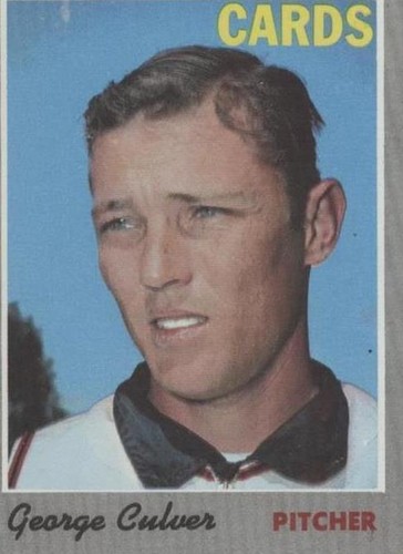 1970 Topps - George Culver #92