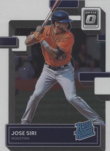 2022 Panini Donruss Optic - Jose Siri #62