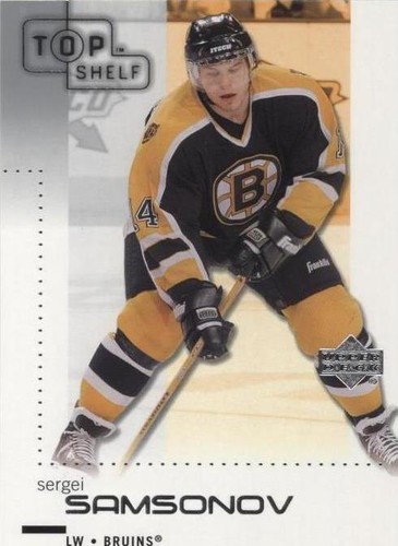 2002-03 Upper Deck Top Shelf - Sergei Samsonov #7