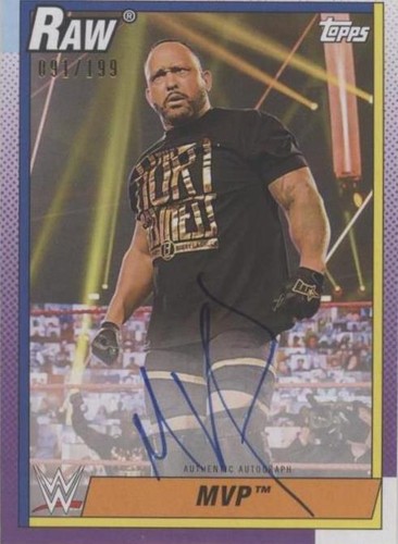 2021 Topps Heritage WWE - MVP #A-MVP