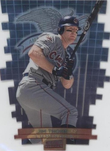 メジャーリーガー Jim Thome バット付きカード 1992 Stadium Club Baseball Jim Thome #360 | eBay
