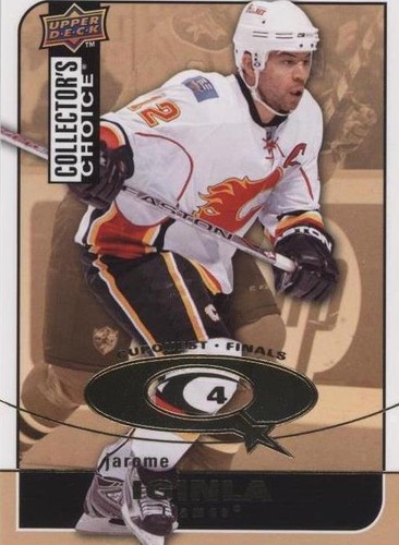2008-09 UPPER DECK SP AUTHENTIC JAROME IGINLA UD HOLO VIEW