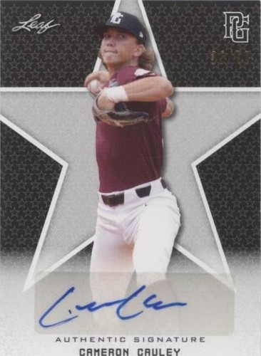 2020 Leaf Perfect Game National Showcase - Cameron Cauley #BA-CC1