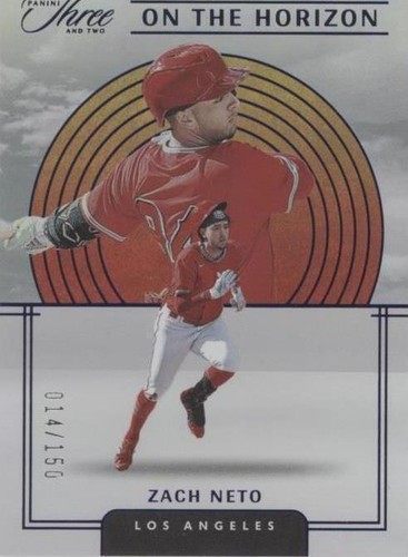 2023 Panini Three and Two - Zach Neto #OTH-ZN