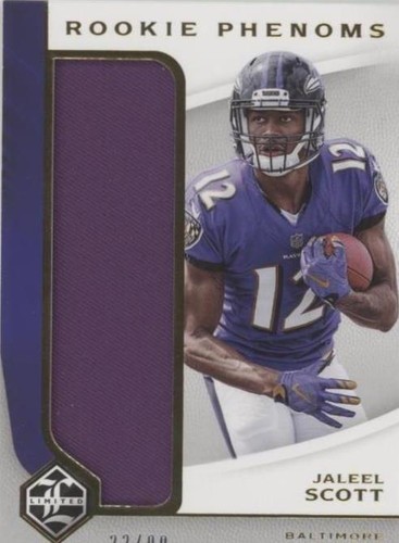 2018 Panini Limited Jaleel Scott #RP-JS