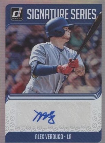 2018 Panini Donruss - Alex Verdugo #SS-AV