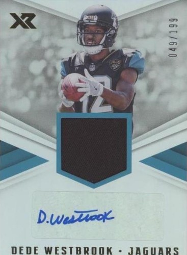 2017 Panini XR Dede Westbrook #RSA-DDW