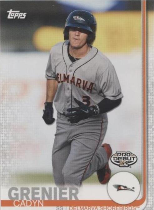 2019 Topps Pro Debut - Cadyn Grenier #126