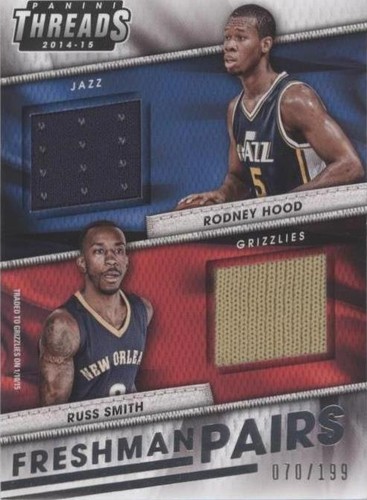 2014-15 Panini Threads - Russ Smith/Rodney Hood #18