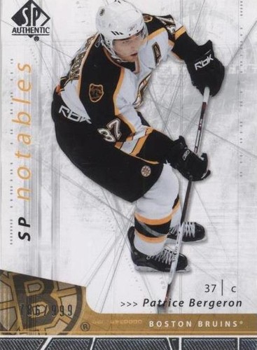 2006-07 SP Authentic - Patrice Bergeron #143