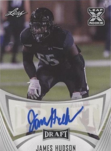 2021 Leaf Draft James Hudson #BA-JH4