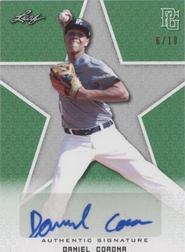 2020 Leaf Perfect Game National Showcase - Daniel Corona Jr. #BA-DC2