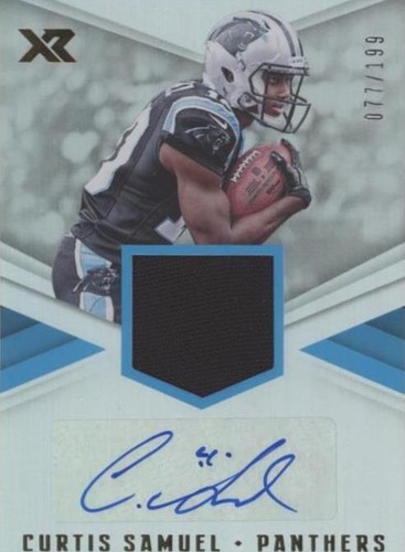 2017 Panini XR Curtis Samuel #RSA-CS