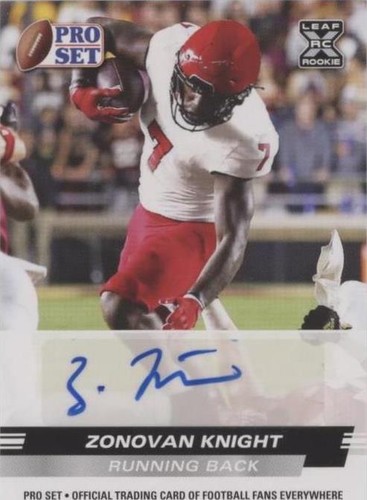 2022 Leaf Pro Set Draft Zonovan Knight #PSA-ZK1