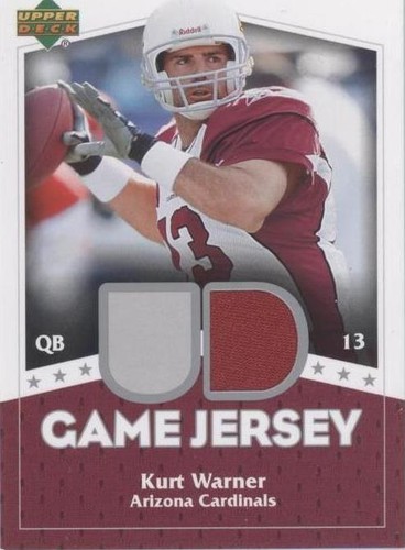 2007 Upper Deck Kurt Warner #UDGJ-KW