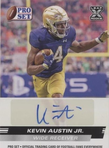 2022 Leaf Pro Set Draft Kevin Austin Jr. #PSA-KA2