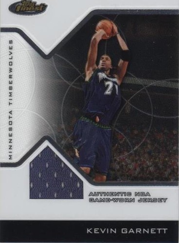 2004-05 Topps Finest - Kevin Garnett #115