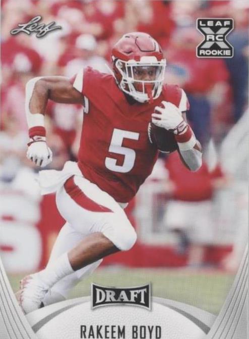 2021 Leaf Draft Rakeem Boyd #22