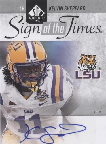 2011 SP Authentic Kelvin Sheppard #ST-KS