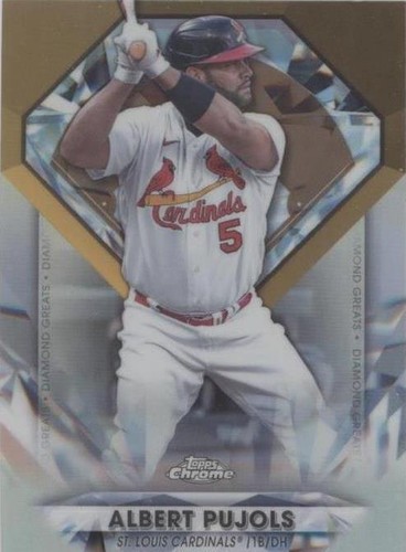 2022 Topps Chrome Update Series - Albert Pujols #DGC-36