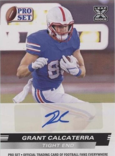 2022 Leaf Pro Set Draft Grant Calcaterra #PSA-GC1