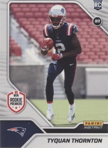2022 Panini Instant NFLPA Rookie Premiere First Look Tyquan Thornton #FL17