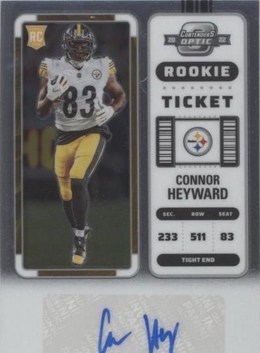 2022 Panini Contenders Optic Connor Heyward #155