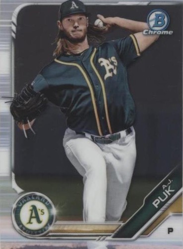 2019 Bowman - A.J. Puk #BCP-17