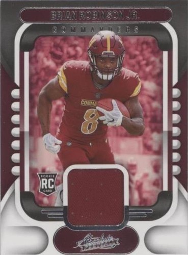 2022 Panini Absolute Brian Robinson Jr. #ARM-27